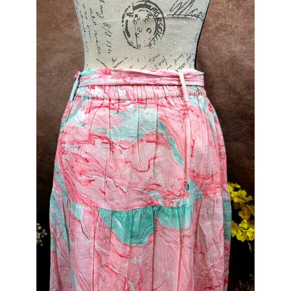 St Roche Selma Skirt Pink Marbled Multiple Sizes - Picture 4 of 11